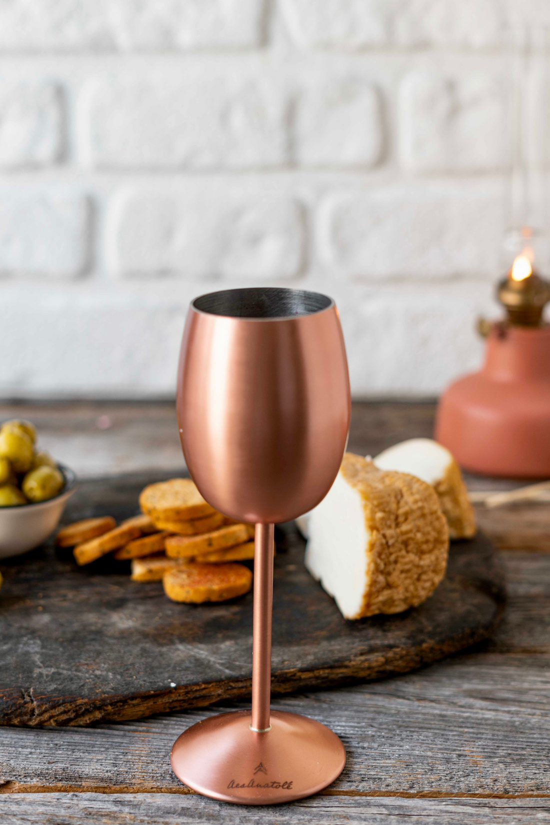 Copper Wine Glass